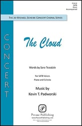 The Cloud SATB choral sheet music cover